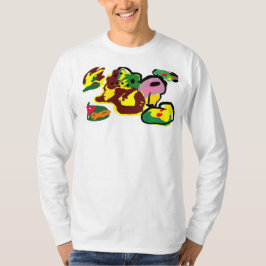 Kalkoen verf  t-shirt