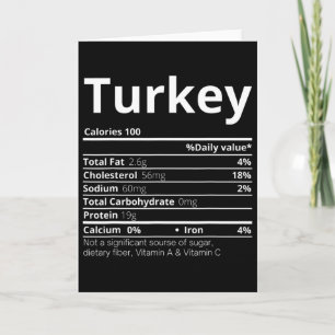 Kalkoen Voedingsfeiten Familie Pret Thanksgiving K Kaart