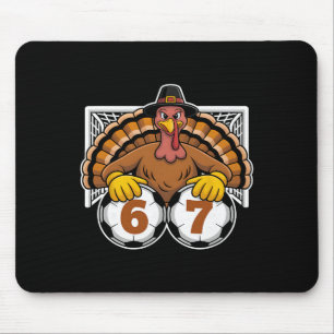 Kalkoen Voetbal 67 Meme Grappige Thanksgiving Spor Muismat