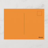 Kalkoen Vogel Kalkoen Briefkaart (Achterkant)