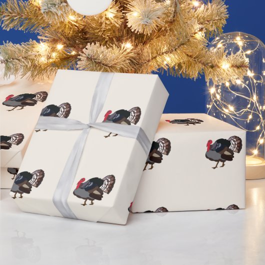 Kalkoen Vogel Turkije Cadeaupapier (Feestdagen)