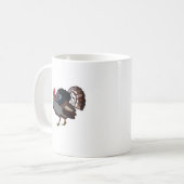 Kalkoen Vogel Turkije Koffiemok (Voorkant links)