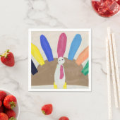 Kalkoen voor Thanksgiving Servetten (Insitu)
