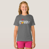 Kalkoen voor Thanksgiving T-shirt (Voorkant volledig)