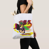 Kalkoen vreugde tote bag (Dichtbij)