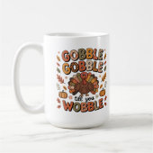 Kalkoen Wankel Kerst met Thanksgiving Koffiemok (Links)