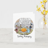 Kalkoenautopsie Kaart (Gele Bloem)