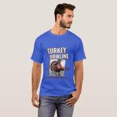 Kalkoenbowling gevogelte t-shirt (Voorkant volledig)