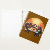 Kalkoenen eten Thanksgiving Diner Planner (Display)