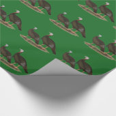 Kalkoenen in het oostelijke wilde haar cadeaupapier (Hoek)