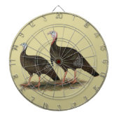 Kalkoenen in het oostelijke wilde haar dartbord (Voorkant)