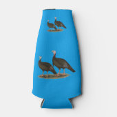 Kalkoenen in het oostelijke wilde haar flesjeskoeler (Voorkant)