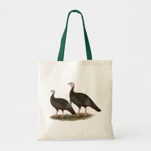 Kalkoenen in het oostelijke wilde haar tote bag