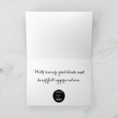  kalkoenen in Orchard Business Thanksgiving Feestdagen Kaart (Binnen)