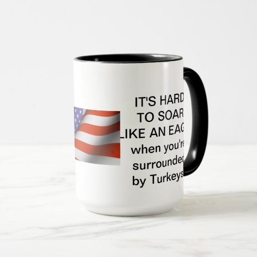 Kalkoenen Mok (Voorkant rechts)