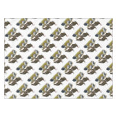 Kalkoenen oostelijke wilde familie tafelkleed (Voorkant (Horizontaal))