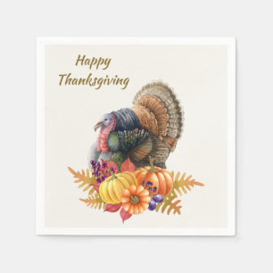 Kalkoenen Pompoenen Thanksgiving Servet