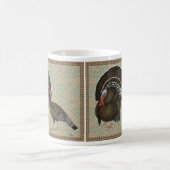 Kalkoenen Standaard Bronze Portret Koffiemok (Center)