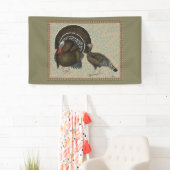 Kalkoenen Standaard Bronze Portret Spandoek (Insitu)