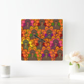 Kalkoenen van de Thanksgiving van de pret de Vierkante Klok (Huis)