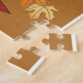 Kalkoenfeest thanksgiving legpuzzel (Zijkant)