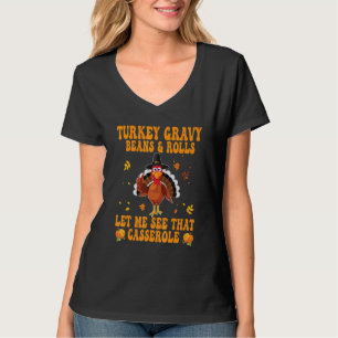 Kalkoengravybonen en broodjes Laat me die ovenscho T-shirt