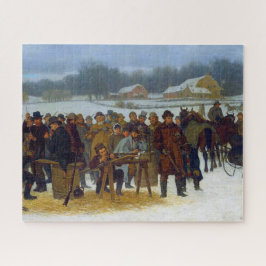 Kalkoenjacht John Whetten Ehninger 1879 Legpuzzel
