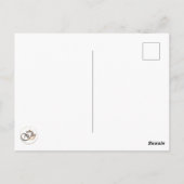 Kalkoenman Briefkaart (Achterkant)