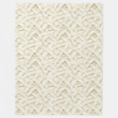 Kalkoenroom Mummie Wrap Spinnenwebben Halloween Fleece Deken (Voorkant)