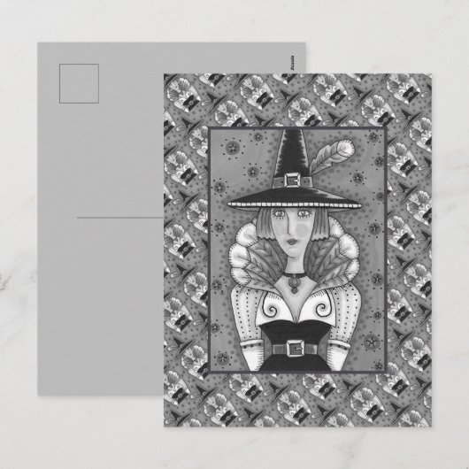 KALKOENVEER HELSE, EEN SALEM THANKSGIVING, VOLK FEESTDAGENKAART (Voorkant / Achterkant)