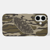 Kalkoenveer Onderlanden Camo Bos Case-Mate iPhone Case (Achterkant (horizontaal))
