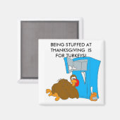 kalkoenvulling, OPGEVULD WORDEN BIJ THANKSGIVING . Magneet (Voorkant / Achterkant)