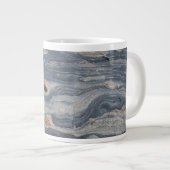 Kalksteen Boudinage Rock Print Grote Koffiekop (Voorkant rechts)