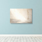 Kalksteen Gloed — Aurema (Landschap) Canvas Afdruk (Insitu (Houten vloer))
