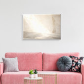 Kalksteen Gloed — Aurema (Landschap) Canvas Afdruk (Insitu (Woonkamer))