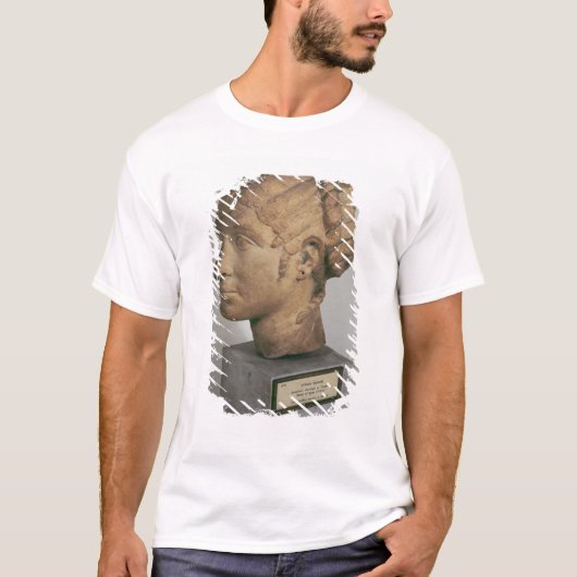 Kalksteen hoofd van een vrouw t-shirt (Voorkant)