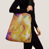 Kalksteen in Mustard Crossbody Tas (Dichtbij)