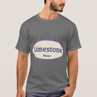 Kalksteen Maine Stickers T-shirt