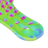 Kalksteengroen en Paarse Abstracte-klonventilator Snijplank (Hoek)