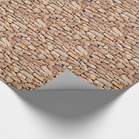 kalksteenwand cadeaupapier (Hoek)