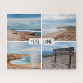 Kalkstenen kliffen spectaculaire kust, 520 stuks legpuzzel (Horizontaal)