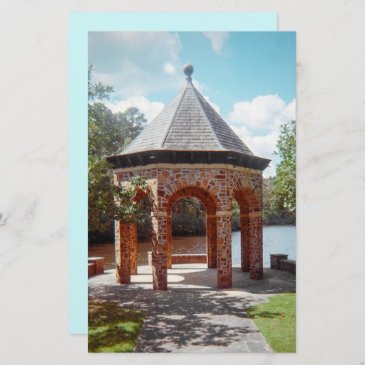 kalkstenen tuinhuisje Briefpapier (Voorkant / Achterkant)