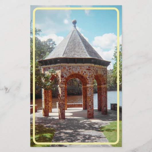 kalkstenen tuinhuisje Briefpapier (Voorkant)