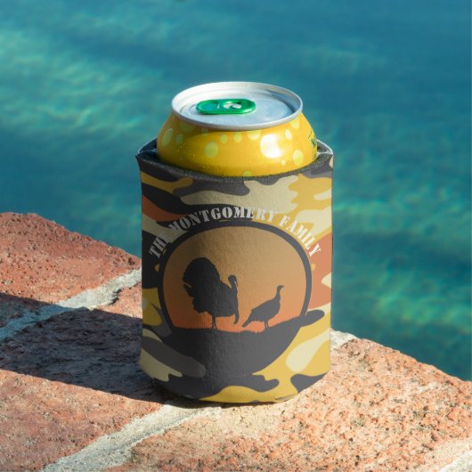 Kalkuun en Camo Blikjeskoeler (Insitu Zwembad)