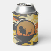 Kalkuun en Camo Blikjeskoeler (Blikje Achterkant)