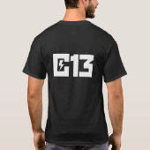 KALLE 13 T-SHIRT (DARK) (Achterkant)