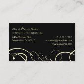 kalligrafen visitekaartjes (Achterkant)