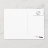 Kalligrafibloemen en -sierplanten briefkaart (Achterkant)