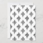 Kalligrafie Aangepaste foto bruiloft Kaart (Achterkant)