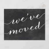 kalligrafie | Adreswijziging Aankondigingskaart (Voorkant)